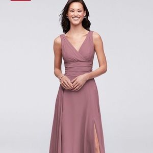 Dusty Rose Gown David’s Bridal